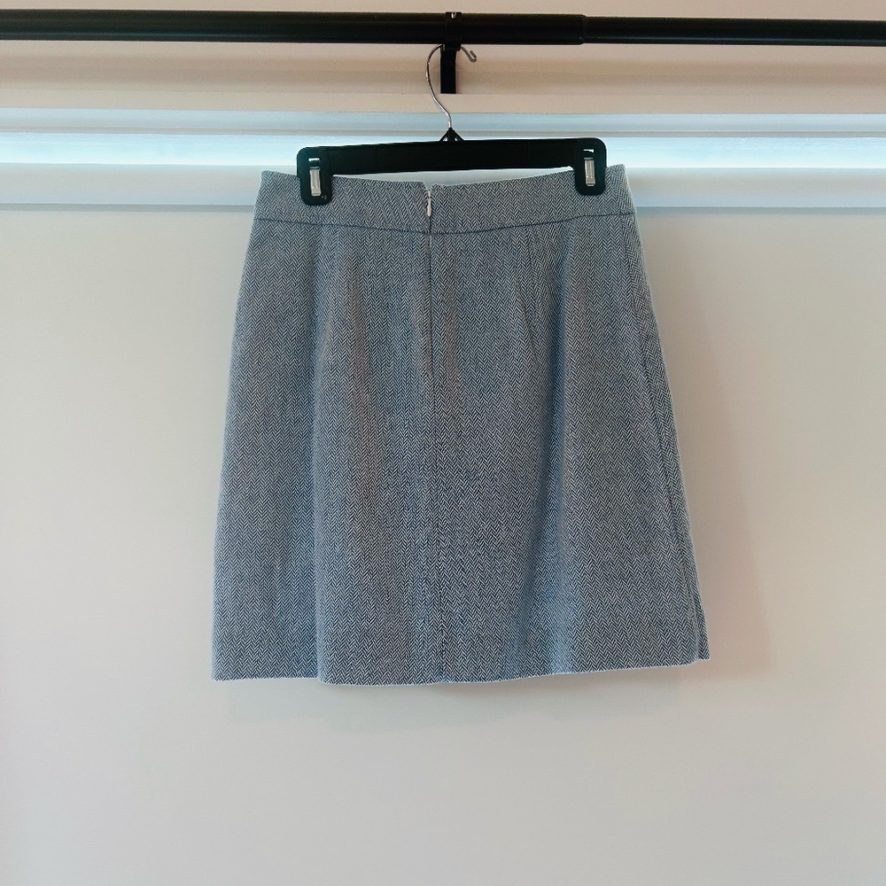 J.Crew Herringbone A-line Skirt - Picture 4 of 4